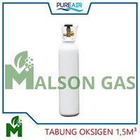 1.5m3 Capacity Medical Oxygen Cylinder